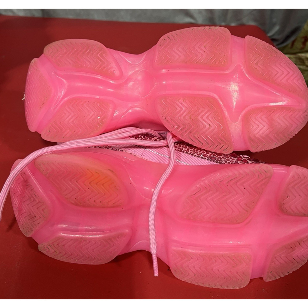 Steve Madden Women's Maxima (MAXI08S1) Pink Sneaker Sz 7.5M - Picture 5 of 6